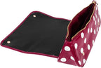 kate spade new york Hair Tool Organizer Bag, Julie Dot | Leatherette Travel Bag for Hair Dryer, Curler, Straightener, or Air Styler with Built in Heat Resistant Mat - Image 4
