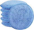 FONAROLL Microfiber Wax Applicator Pads, Car Wax Applicator, Buffing & Detail Polishing Foam Pads for Car Cleaning and Fine Polishing (5" Diameter, 6 Pack)… by FONAROLL