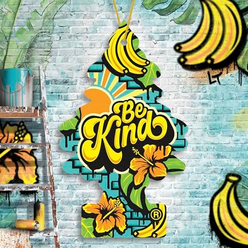 LITTLE TREES Car Air Freshener | Hanging Tree Provides Long Lasting Scent for Auto and Home | 24 Air Fresheners |Be Kind - Image 3