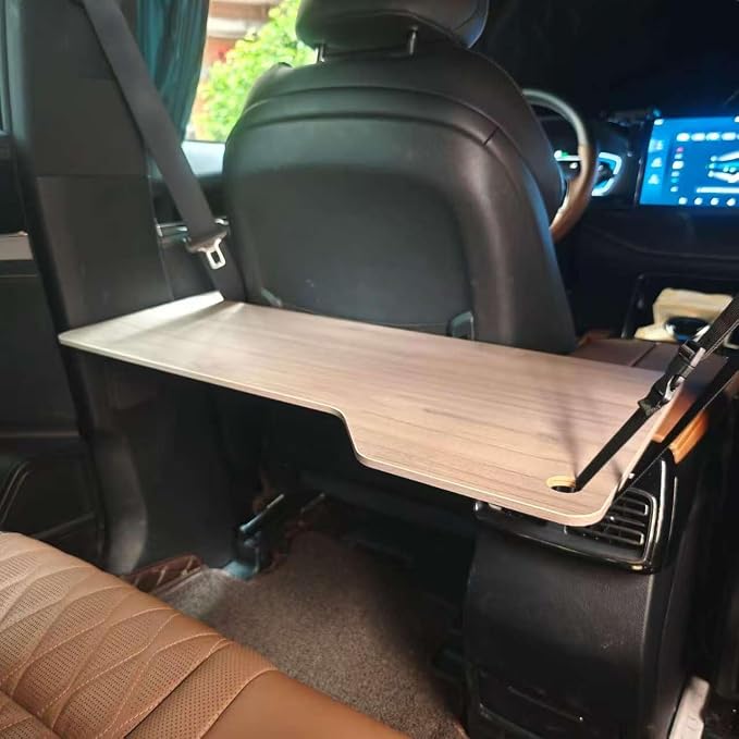 Larger Car Tray Desk for Laptop,Rear-Row Legless Tray Table for Dining, Working, Relaxing,Car Travel Essentials for Long Trips with Family - Image 4