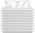 Car Tissue Refill,9 Packs Car Visor Tissue Holder Refills, Car sunshade tissue box filler,Facial Napkin Case Refills, Super Soft Car Travel Tissues, 450 Sheets in Total by TinLeJa