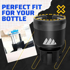 Integral Car Cup Holder Expander for Hydro Flask & Large Water Bottles | Adjustable base with rubber tabs holds most 32-40oz water bottles, Hydro Flask, Nalgene & oversized cups - Image 8