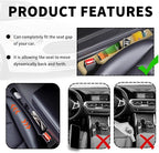Stacool 2PCS New Car Seat Gap Filler with 2 Storage Areas,Stylish Car Seat Gap Storage for Stabilizing Phone,Keys Wallet,Universal Car Seat Gap Filler Organizer (Carbon Beige) - Image 5
