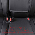 EKR Car Seat Covers for Honda HRV 2023-2027,Neoprene Full Set | Custom Fit for Honda HRV EX-L 2023-2027 Glove-Like Fit,Airbag Compatible,Easy Clean,Neoprene(Black) - Image 4