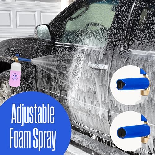 Westinghouse Foam Cannon for Pressure Washers - 3600 Max PSI, 1/4” Connector - for Gas and Electric Pressure Washers - Image 3