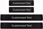 4 Pcs Car Door Sill Protector for Mitsubishi Outlander | Customized Text, Decoration Car Door Sill, Paint Protection, Anti-Scratch Decals, Covering scratches, Thickened Material - Image 3