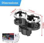 Adjustable Car Cup Holder Expander with Cup Diameter Less Than 2.55inches-fit cola Drink Cups Holder,2 in 1 cupholder for Coffee Cup Holder. (BJ-2390) - Image 4