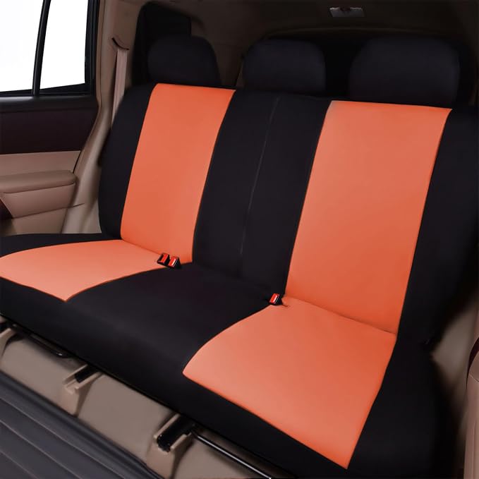 Flying Banner Car Seat Covers Front Seats Rear Bench Polyester car seat Protectors Easy installations Rear Bench Split Classic Man Lady Truck - Image 8