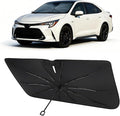 Proadsy Custom Fit 2019-2026 Toyota Corolla Windshield Sun Shade Umbrella | Advanced Ice Crystal Material, -54°F Cooler, Zero-Gap Sunblock, Instant Setup & Foldable Design for Summer Parking, Daily Use by Proadsy