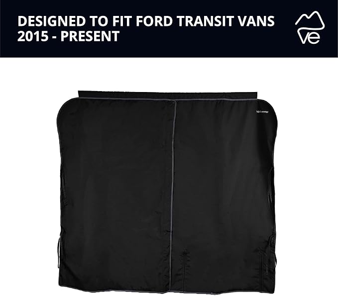 VanEssential Insulated Privacy Curtain - Ford Transit - High Roof - Image 5