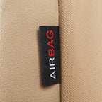 CAR PASS Leather Bling Diamond Car Seat Covers 2 Front Interior Sets, Waterproof Universal Shining Glitter Crystal Sparkle Fit for 95% Automotive Truck SUV Cute Women Girl, Beige Rhinestone - Image 6