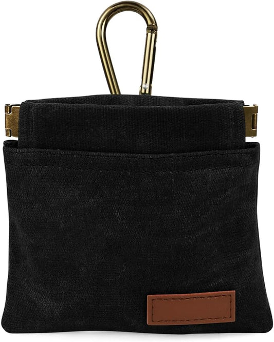 1 Pcs Pocket Pet Training Pouch,Dog Treat Pouch (Black) | For Portable Pet Dog Walking Bag, Travel or Outdoor Use by Unknown