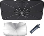 [2026 Upgrade] Windshield Sun Shade Umbrella for Honda Civic 2006-2026 | Windshield Sun Shade, Foldable Umbrella Reinforced 10-Rib Frame, UV Block Protection Front Window Car Sun Shade - Image 8