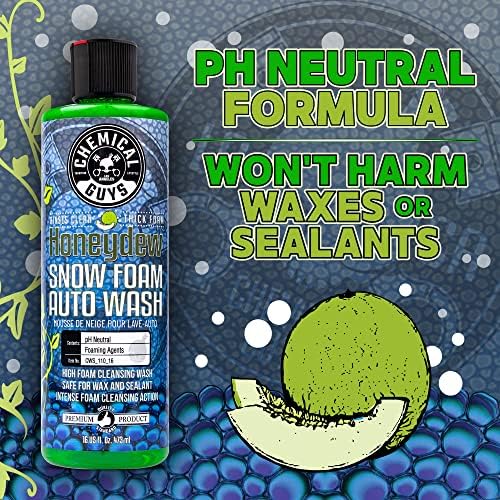 Chemical Guys, Honeydew Snow Foam Car Wash Soap for Foam Cannons, 1 Gallon - Image 5