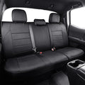 EKR Tacoma Back Seat Covers Custom for Toyota Tacoma (Hybrid) 2024 2025 2026 Double cab TRD Sport,TRD Off-Road,Limited,Trailhunter- Second Row Only,Neoprene(Black) by EKR
