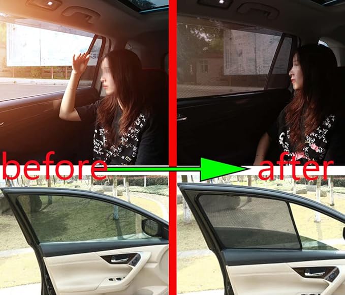 Car Window Sun Shade for GX 460 2010-2022 Magnetic Curtain,7PCS | Side window,Rear Window,Sun UV Protection Cover for Baby Sleeping, Auto Accessories - Image 7
