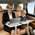 Car Desk for Laptop Adjustable Car Tray Table for Passenger Seat Portable Laptop Stand for Bed Tray Table for in-Car Work, Dining, Travel and Outdoor by Unknown