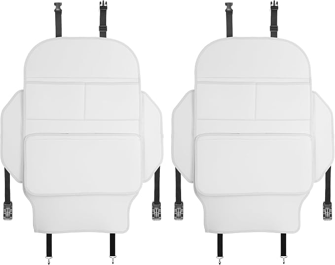 Seat Back Protector,Shields Seat Backs From Kicks and Adds Storage | kick mats back seat protector easy to install and clean, well-crafted, sturdy, durable and stylish.2 Pack - Image 5