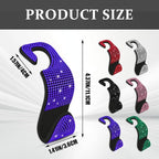 2PCS Bling Car Seat Headrest Hooks, Sparkling Rhinestone Car Seat Hook | Auto Rear Seat Hidden Hook Hanger, Universal Car Storage Accessories for Purse Coats Umbrellas Grocery Bags - Image 2