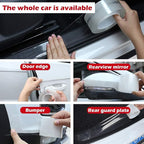 CloudBuyer Universal Door Edge Protector, Clear Sill Guard Film with Anti-Collision Protection for Vehicles (33Ft x 4In, Transparent) - Image 4