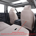 coverdream Custom Seat Covers Compatible with Select Toyota Corolla L,LE 2020 2021 2022 Models (Beige,Full Set) - Image 2