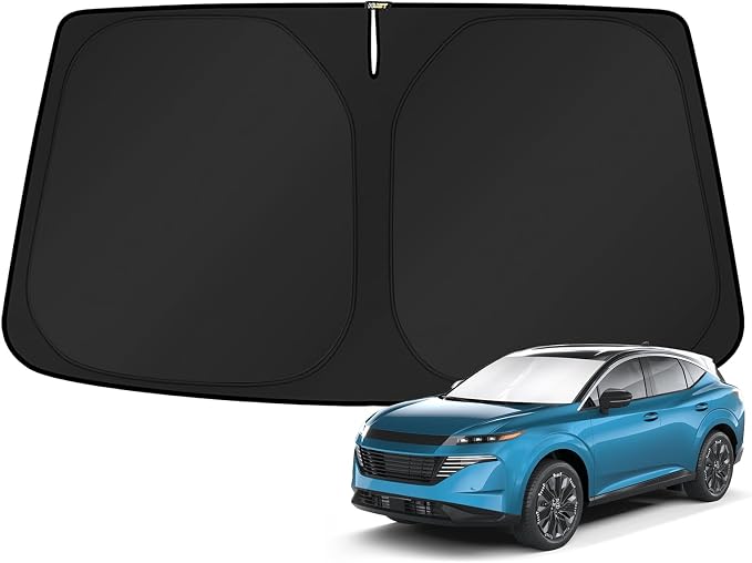 KUST Windshield Sunshade for Nissan Murano 2025 2026 (SV, SL, and Platinum) Accessories Sun Shade Window Sun Visor Protector Foldable Blocks UV Rays Keep Your Car Cooler by KUST