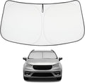 Proadsy Custom Fit Car Windshield Sun Shade for 2017-2026 Chrysler Pacifica | 240T Heat Shield, Drops Temp 54°F, Blocks 99% UV, Prevents Dashboard Cracking, Summer Parking & Beach Trips, Easy Twist-Fold by Proadsy