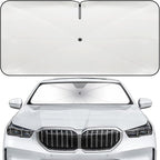 Windshield Sun Shade Umbrella for BMW 5 Series 2018-2026 Front Window | Heat-Reflective Window Shade, Umbrella Sunshade Cover Blocks Heat, Protects Interior, Vehicle-Specific Precision Fit by Fshaanys