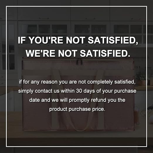 Bodaon 2-Pack Insulated Pizza Delivery Bags, XXX-Large Commercial Food Delivery Insulation Bag for Hot/Cold Food, Large Capacity Reusable Warming Bag, Gold - Image 6