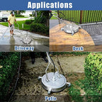 JANZ 20'' Pressure Washer Surface Cleaner with Dual Handle - Image 6