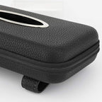 Car Tissue Holder, Sun Visor Napkin Holder, Car Visor Tissue Holder, PU Leather Backseat Tissue Case Holder for Auto,Vehicle (Black) - Image 5