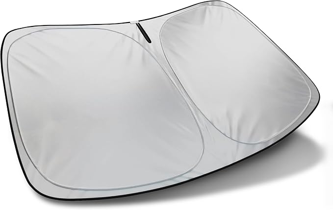 Autotech Park Foldable Sunshade Compatible with 2011-2015 Kia Optima Sedan, UV Reflective and Easy Storage, Custom-fit Car Windshield Sun Shade by AutoTechPark