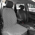 HONEST OUTFITTERS Dog Car Seat Cover 2 Pack, Waterproof Front Seat Car Cover for Cars, Trucks, and Suvs, Pet Front Cover for Cars, Nonslip Dog Seat Cover Grey - Image 5