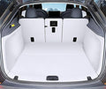 Compatible with Tesla Model Y Trunk Mat 5-Seater Tesla Y 2026 Juniper Refresh Heavy Duty Trunk Liner White Full Coverage Trunk Mat+Backseat Protector+High Side Panels+Door Sill Protector(White) by ZYCHUANGYING