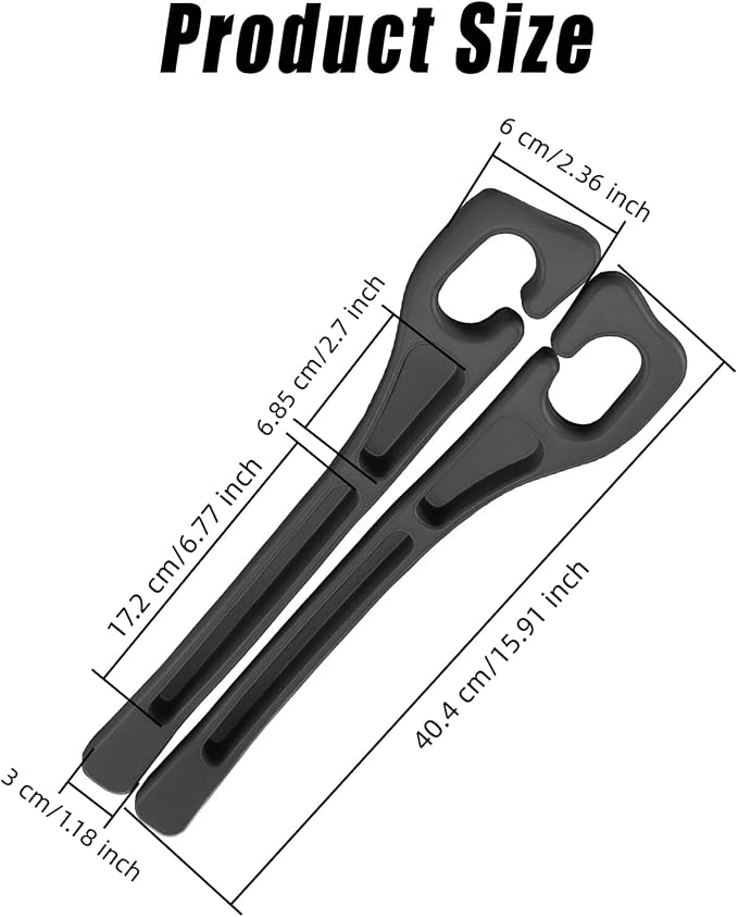 Car Seat Gap Filler Organizer 2 Pack, Anti-Drop Car Seat Gap Filler, Black | Seat Side Console Storage Pocket with Storage Slot, Universal Car Accessories Interior for SUV Truck Between Seat & Console - Image 2