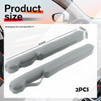 Aokdom 2026 2PCS Upgraded Car Seat Gap Filler with Fixing Ring,Elastic Car Gap Filler to Avoid Dropping Cell Phones/Keys,Essential Cars Gaps Seat Fillers Cars Accessories (Sage Green) - Image 2