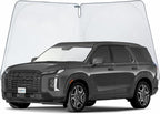 CLIM ART Windshield Sun Shade for Hyundai Palisade 2020-2025, Custom-Fit Foldable Car Sunshade, Vehicle Sun Protector, Front Auto Windshield Cover, Car Accessories - WS2003 by CLIMART