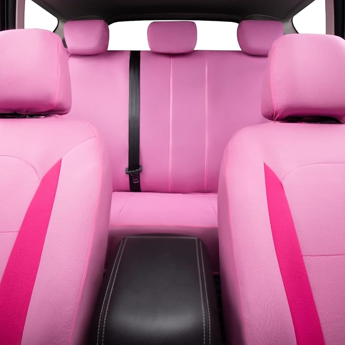 Flying Banner Car Seat Covers Front Seats Rear Bench Polyester car seat Protectors Easy installations Rear Bench Split - Image 8