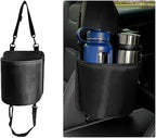 Yourkar Car Seat Side Large Cup Holder Expander Adapter Bag, Auto Seat Storage Hanging Bag for Water Bottle Cup and Drink, Multifunctional Auto Interior Organizer with Waterproof Liner by Unknown