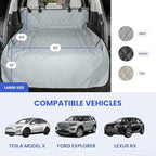 4Knines Heavy-Duty SUV Cargo Liner for Dogs, Tan Large | K9-Shield waterproof layer, non-slip backing, quick-release clips for easy install and cleanup. Machine washable. - Image 2