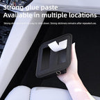 Car Seat Side Pocket Organizer - PU Leather Auto Door Console Mini Storage Bag for Keys, Phone, Sunglasses, Registration, and Documents (Black) - Image 5