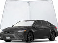 CLIM ART Windshield Sun Shade for Toyota Camry 2018-2023 - Custom-Fit Foldable Sun Shade - Car Sunshade - Vehicle Sun Protector - Front Auto Windshield Cover, Car Windshield - WS4007 by CLIMART