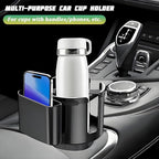 Car Cup Holder Expander, 2-in-1 Vehicle Water Bottles & Phone Holder with Adjustable Base, Versatile Automotive Interior Storage Accessories, Universal for SUV Truck Sedan - Image 5
