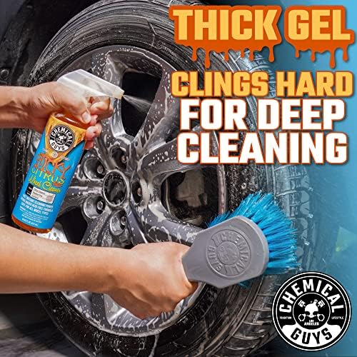 Chemical Guys CLD1051602 Sticky Gel Citrus Wheel Cleaner Gel, (Safe For All Wheel Types) Works on Cars, Trucks, SUVs, Motorcycles, RVs & More, 16 fl oz (2 Pack) - Image 2