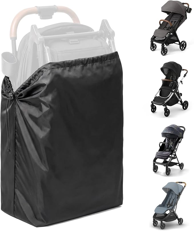 Stroller Travel Bag Compatible with Joie | Water-resistant, Waterproof, Stroller and Car Seat Bag with Shoulder Strap for Airplane Gate Check by Unknown