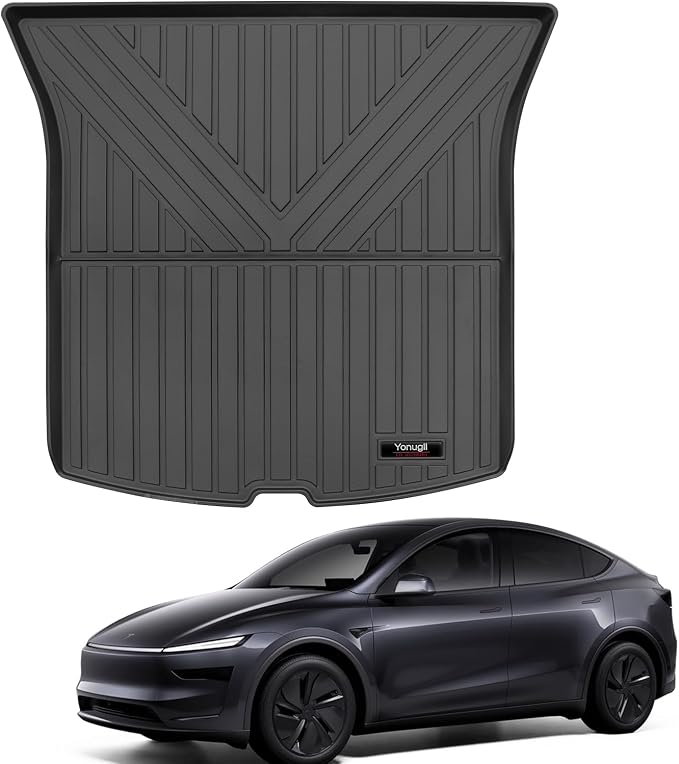 Custom Car Cargo Mats Trunk Liner All Weather TPE for 2025 2026 Tesla Model Y Juniper 5 Seat Accessories (for 2025 2026 Tesla Model Y Juniper 5 Seat) - Image 3