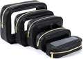 YOPCDJ 5PCS Diaper Bag Organizer Pouch Set, TSA Approved Toiletry Bag，Clear Waterproof TPU Makeup Bag Set Travel Organizer Bags for Women and Kids by YOPCDJ