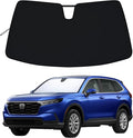 Windshield Sun Shade for Honda CRV 2023-2025 2026, Premium 310T Reflective Polyester UV Blocker, Lightweight Foldable Sun Visor with Storage Pouch by PIMCAR
