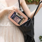 Travel Clear Makeup Bag Set, TSA Approved Cosmetic Bag Case with Zipper Portable Makeup Pouch Toiletry Bag Traveling Cosmetic Organizer Storage Bag Car Organizer Car Essentials - Image 4