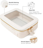 Clear Mahjong Tile Bag, Makeup Bag Set Travel Makeup Case Clear Cosmetic Travel Bag Small Makeup Organizer Mini Make Up Pouch for Purse Waterproof Toiletry Bag Portable Car Essentials Car Organizer - Image 6